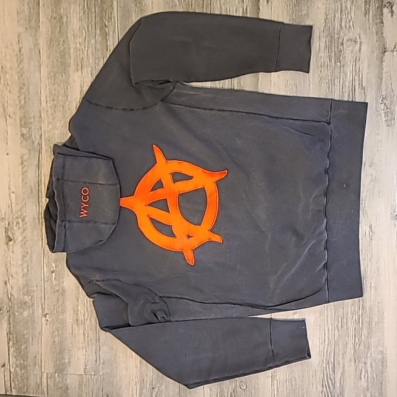 WyCo Anarchy Charcoal Pullover Hoodie - Sz XL - Picture 1 of 3